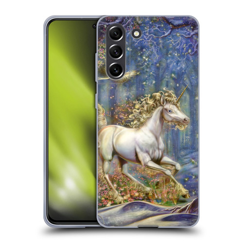 Myles Pinkney Mythical Unicorn Soft Gel Case for Samsung Galaxy S21 FE 5G