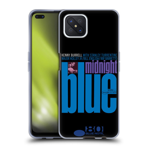 Blue Note Records Albums 2 Kenny Burell Midnight Blue Soft Gel Case for OPPO Reno4 Z 5G