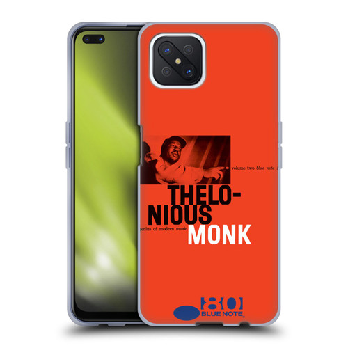 Blue Note Records Albums 2 Thelonious Monk Soft Gel Case for OPPO Reno4 Z 5G
