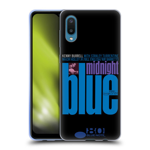 Blue Note Records Albums 2 Kenny Burell Midnight Blue Soft Gel Case for Samsung Galaxy A02/M02 (2021)