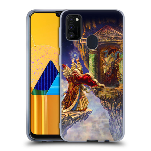 Myles Pinkney Mythical Dragon's Eye Soft Gel Case for Samsung Galaxy M30s (2019)/M21 (2020)