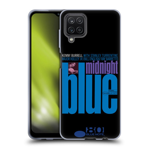 Blue Note Records Albums 2 Kenny Burell Midnight Blue Soft Gel Case for Samsung Galaxy A12 (2020)