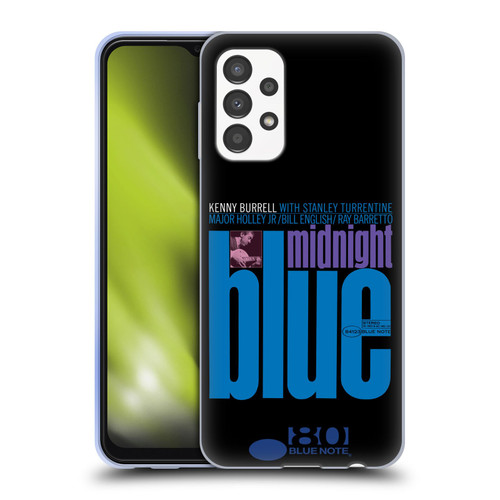 Blue Note Records Albums 2 Kenny Burell Midnight Blue Soft Gel Case for Samsung Galaxy A13 (2022)