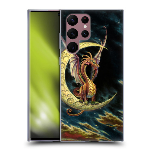 Myles Pinkney Mythical Moon Dragon Soft Gel Case for Samsung Galaxy S22 Ultra 5G