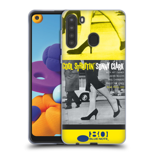 Blue Note Records Albums 2 Sonny Clark Cool Struttin' Soft Gel Case for Samsung Galaxy A21 (2020)