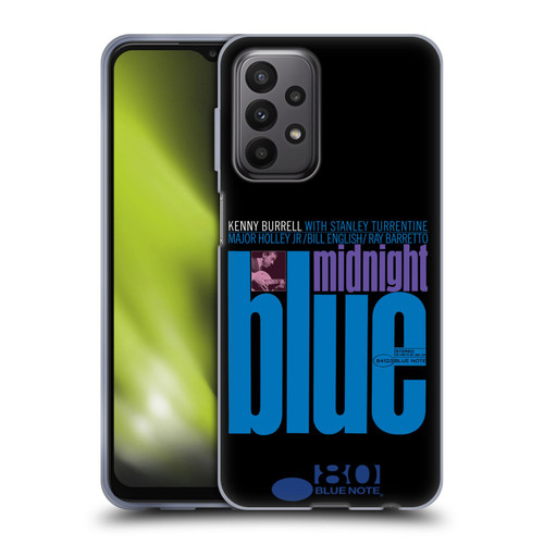 Blue Note Records Albums 2 Kenny Burell Midnight Blue Soft Gel Case for Samsung Galaxy A23 / 5G (2022)