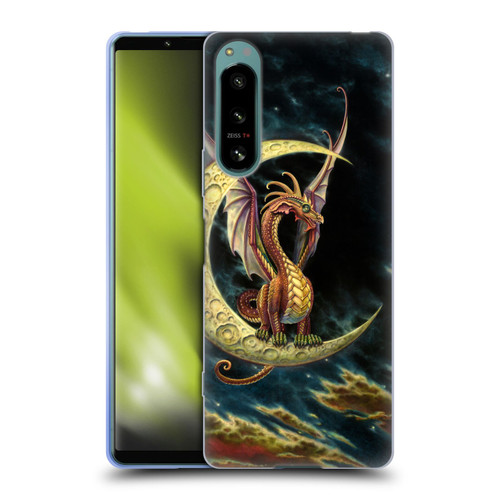 Myles Pinkney Mythical Moon Dragon Soft Gel Case for Sony Xperia 5 IV