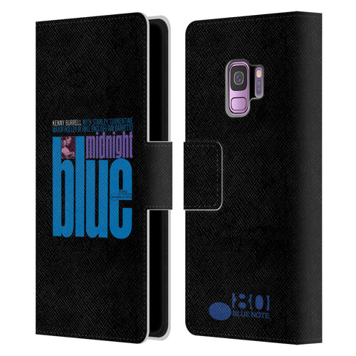Blue Note Records Albums 2 Kenny Burell Midnight Blue Leather Book Wallet Case Cover For Samsung Galaxy S9