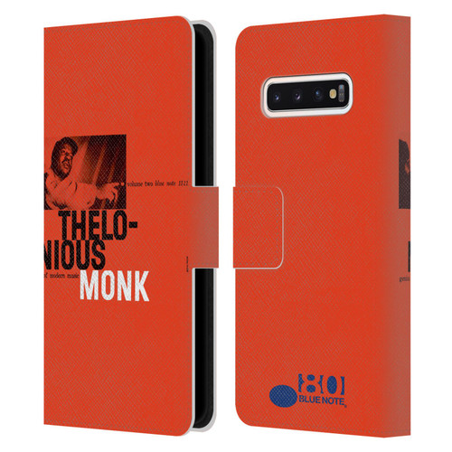 Blue Note Records Albums 2 Thelonious Monk Leather Book Wallet Case Cover For Samsung Galaxy S10