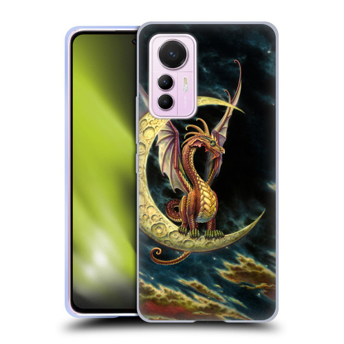 Myles Pinkney Mythical Moon Dragon Soft Gel Case for Xiaomi 12 Lite