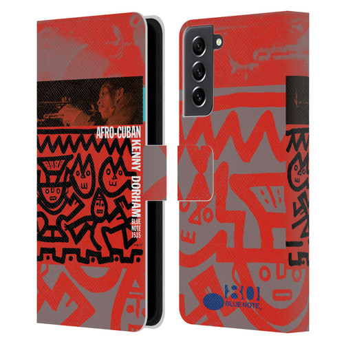 Blue Note Records Albums 2 Kenny Dorham Afro-Cuban Leather Book Wallet Case Cover For Samsung Galaxy S21 FE 5G
