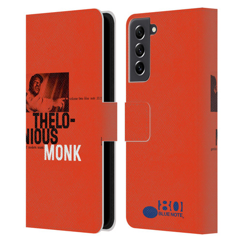 Blue Note Records Albums 2 Thelonious Monk Leather Book Wallet Case Cover For Samsung Galaxy S21 FE 5G