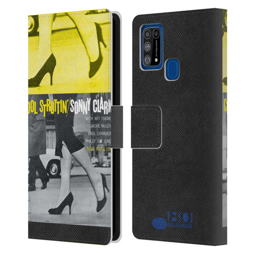 Blue Note Records Albums 2 Sonny Clark Cool Struttin' Leather Book Wallet Case Cover For Samsung Galaxy M31 (2020)