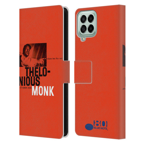 Blue Note Records Albums 2 Thelonious Monk Leather Book Wallet Case Cover For Samsung Galaxy M53 (2022)