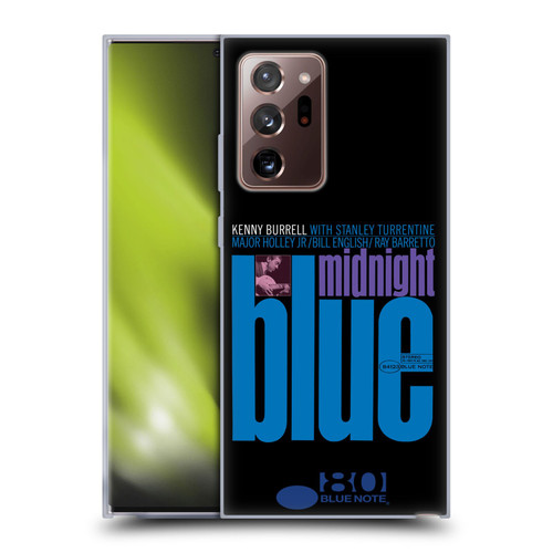Blue Note Records Albums 2 Kenny Burell Midnight Blue Soft Gel Case for Samsung Galaxy Note20 Ultra / 5G
