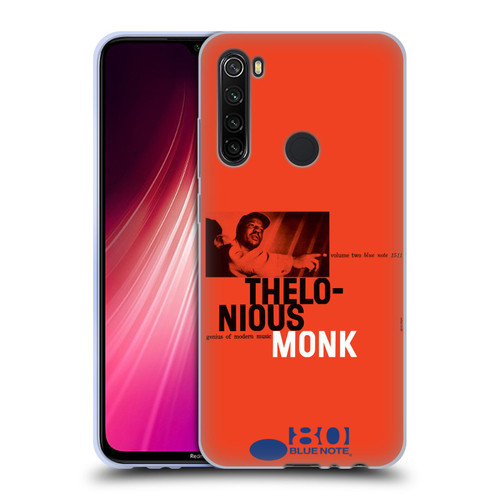 Blue Note Records Albums 2 Thelonious Monk Soft Gel Case for Xiaomi Redmi Note 8T