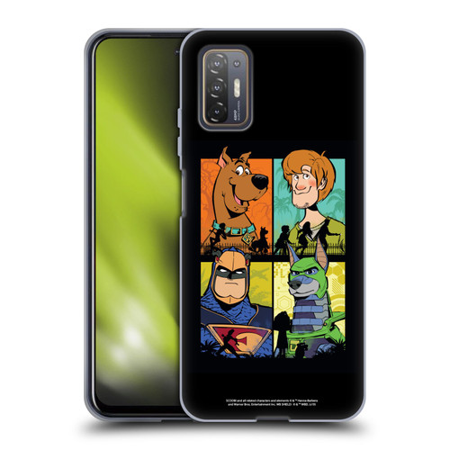 Scoob! Scooby-Doo Movie Graphics Scoob And Falcon Force Soft Gel Case for HTC Desire 21 Pro 5G