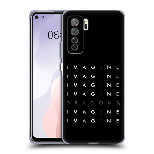 Imagine Dragons Key Art Logo Repeat Soft Gel Case for Huawei Nova 7 SE/P40 Lite 5G