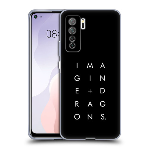 Imagine Dragons Key Art Stacked Logo Soft Gel Case for Huawei Nova 7 SE/P40 Lite 5G