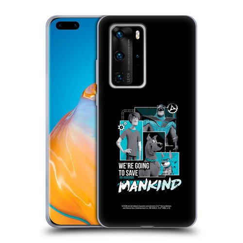 Scoob! Scooby-Doo Movie Graphics Save Mankind Soft Gel Case for Huawei P40 Pro / P40 Pro Plus 5G