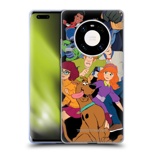 Scoob! Scooby-Doo Movie Graphics The Gang Soft Gel Case for Huawei Mate 40 Pro 5G