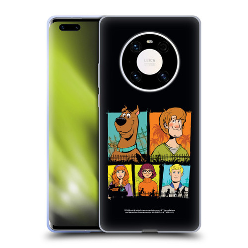 Scoob! Scooby-Doo Movie Graphics Mystery Inc. Gang Soft Gel Case for Huawei Mate 40 Pro 5G