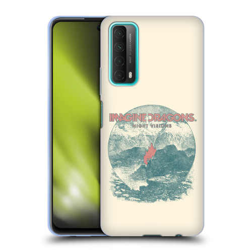 Imagine Dragons Key Art Flame Night Visions Soft Gel Case for Huawei P Smart (2021)