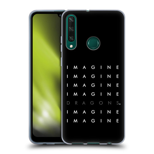 Imagine Dragons Key Art Logo Repeat Soft Gel Case for Huawei Y6p
