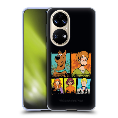 Scoob! Scooby-Doo Movie Graphics Mystery Inc. Gang Soft Gel Case for Huawei P50