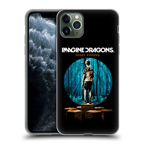 Imagine Dragons Key Art Night Visions Painted Soft Gel Case for Apple iPhone 11 Pro Max