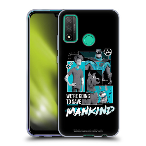 Scoob! Scooby-Doo Movie Graphics Save Mankind Soft Gel Case for Huawei P Smart (2020)