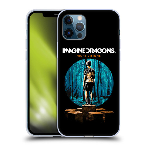 Imagine Dragons Key Art Night Visions Painted Soft Gel Case for Apple iPhone 12 / iPhone 12 Pro