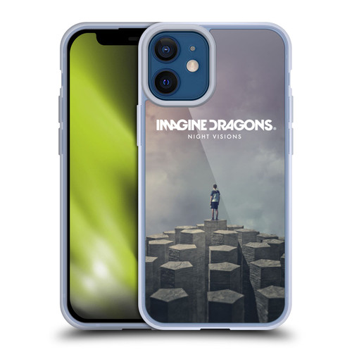 Imagine Dragons Key Art Night Visions Album Cover Soft Gel Case for Apple iPhone 12 Mini