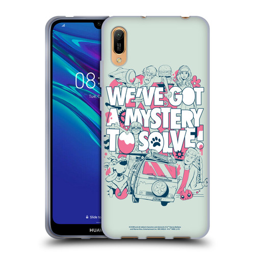 Scoob! Scooby-Doo Movie Graphics Mystery Soft Gel Case for Huawei Y6 Pro (2019)
