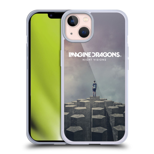 Imagine Dragons Key Art Night Visions Album Cover Soft Gel Case for Apple iPhone 13