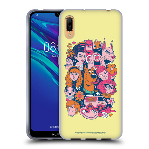 Scoob! Scooby-Doo Movie Graphics Retro Soft Gel Case for Huawei Y6 Pro (2019)