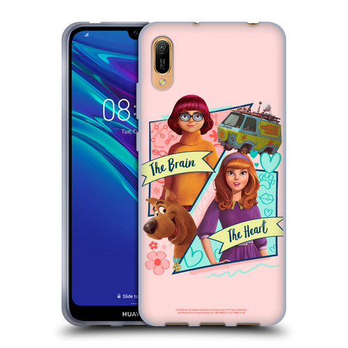 Scoob! Scooby-Doo Movie Graphics Scooby, Daphne, And Velma Soft Gel Case for Huawei Y6 Pro (2019)