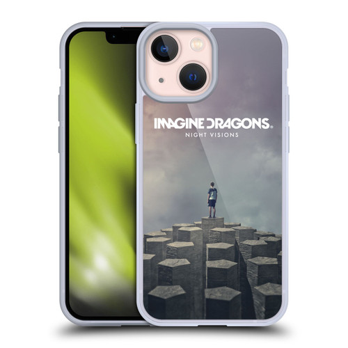 Imagine Dragons Key Art Night Visions Album Cover Soft Gel Case for Apple iPhone 13 Mini