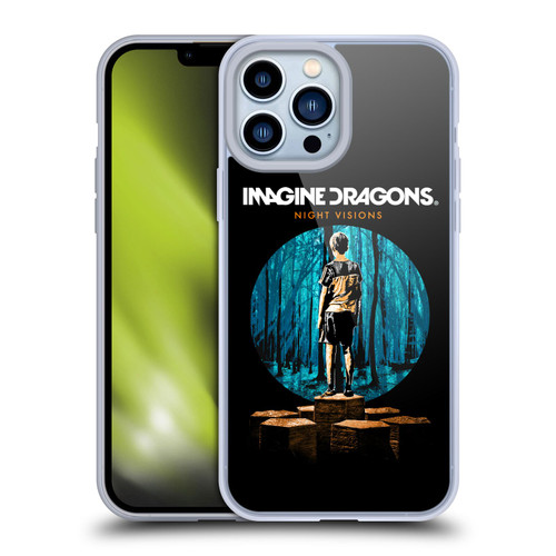 Imagine Dragons Key Art Night Visions Painted Soft Gel Case for Apple iPhone 13 Pro Max