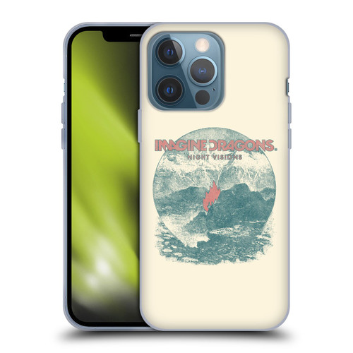 Imagine Dragons Key Art Flame Night Visions Soft Gel Case for Apple iPhone 13 Pro