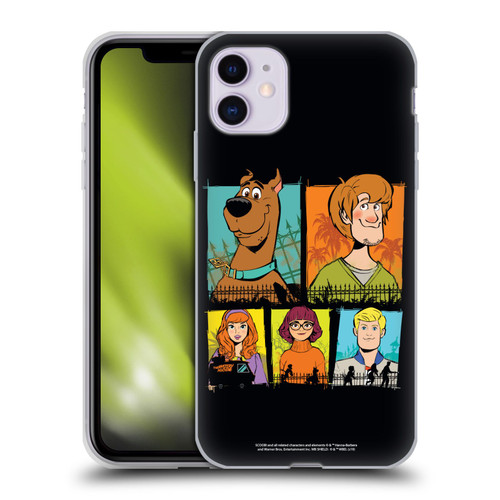 Scoob! Scooby-Doo Movie Graphics Mystery Inc. Gang Soft Gel Case for Apple iPhone 11