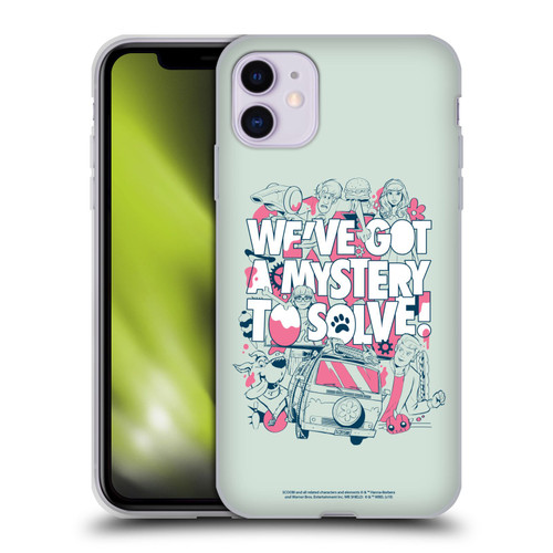 Scoob! Scooby-Doo Movie Graphics Mystery Soft Gel Case for Apple iPhone 11