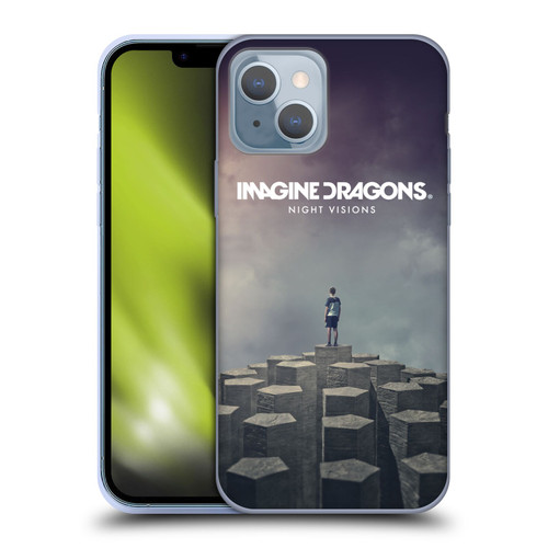 Imagine Dragons Key Art Night Visions Album Cover Soft Gel Case for Apple iPhone 14