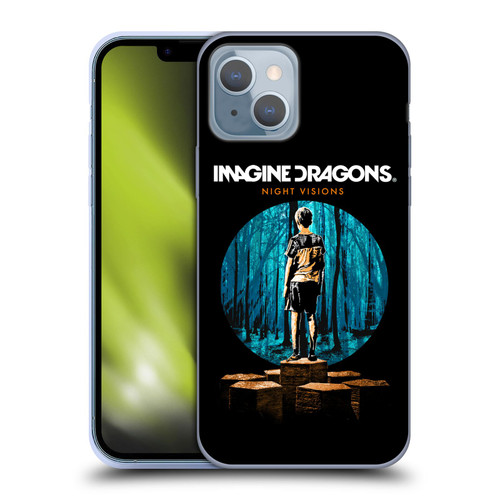 Imagine Dragons Key Art Night Visions Painted Soft Gel Case for Apple iPhone 14