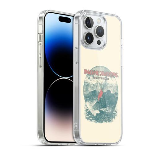 Imagine Dragons Key Art Flame Night Visions Soft Gel Case for Apple iPhone 14 Pro Max & MagSafe
