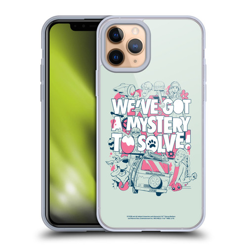 Scoob! Scooby-Doo Movie Graphics Mystery Soft Gel Case for Apple iPhone 11 Pro