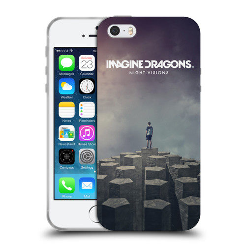 Imagine Dragons Key Art Night Visions Album Cover Soft Gel Case for Apple iPhone 5 / 5s / iPhone SE 2016