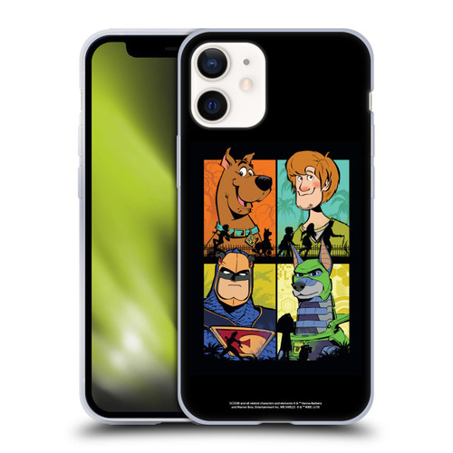 Scoob! Scooby-Doo Movie Graphics Scoob And Falcon Force Soft Gel Case for Apple iPhone 12 Mini