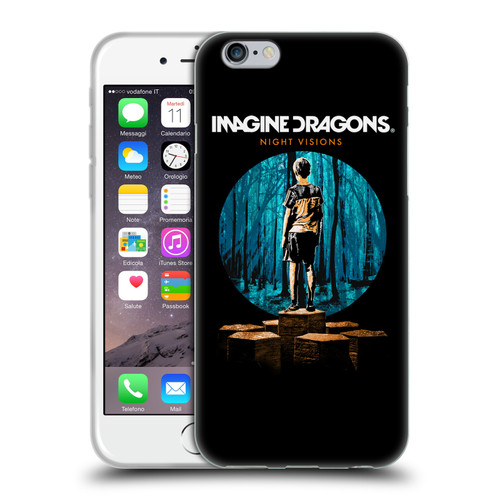 Imagine Dragons Key Art Night Visions Painted Soft Gel Case for Apple iPhone 6 / iPhone 6s