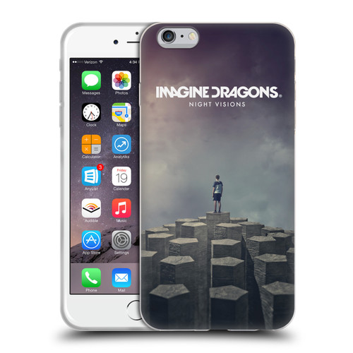 Imagine Dragons Key Art Night Visions Album Cover Soft Gel Case for Apple iPhone 6 Plus / iPhone 6s Plus